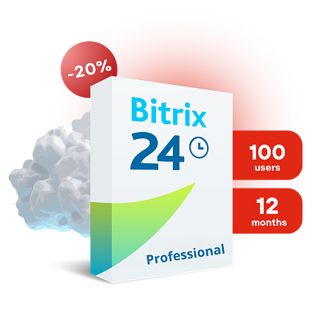 Bitrix24 Cloud: Professional  (12 months)