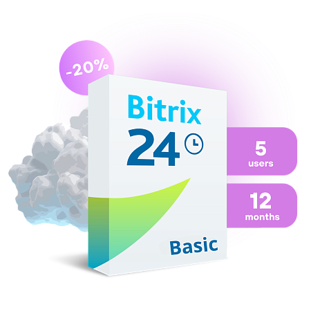 Bitrix24 Cloud: Basic (12 months)