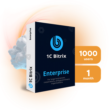 Bitrix24 Cloud: Enterprise - 1000 (1 month)