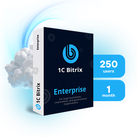 Bitrix24 Cloud: Enterprise - 250 (1 month)